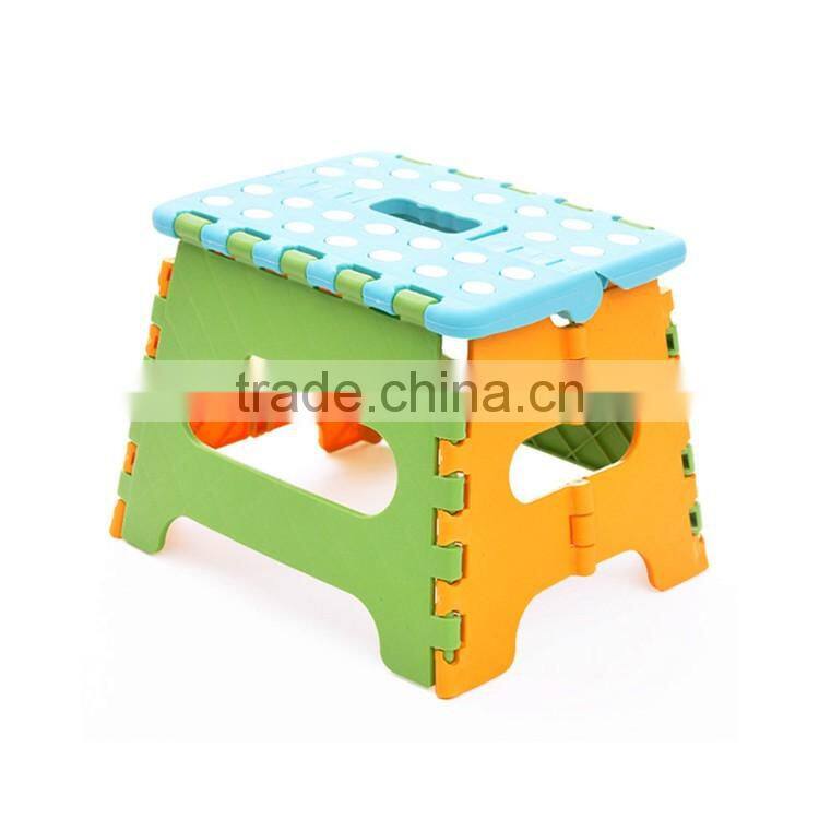 Strong Plastic Foldable Step Stool for Kids