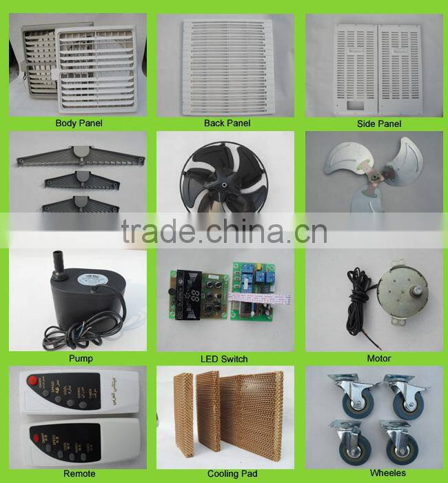 40L Water Tank Capacity Portable Evaporative Air Cooler