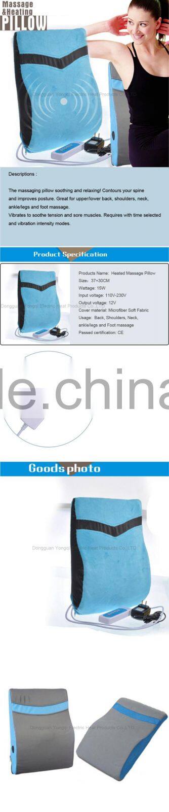 Vibrating Massage Pillow with ergonomic design