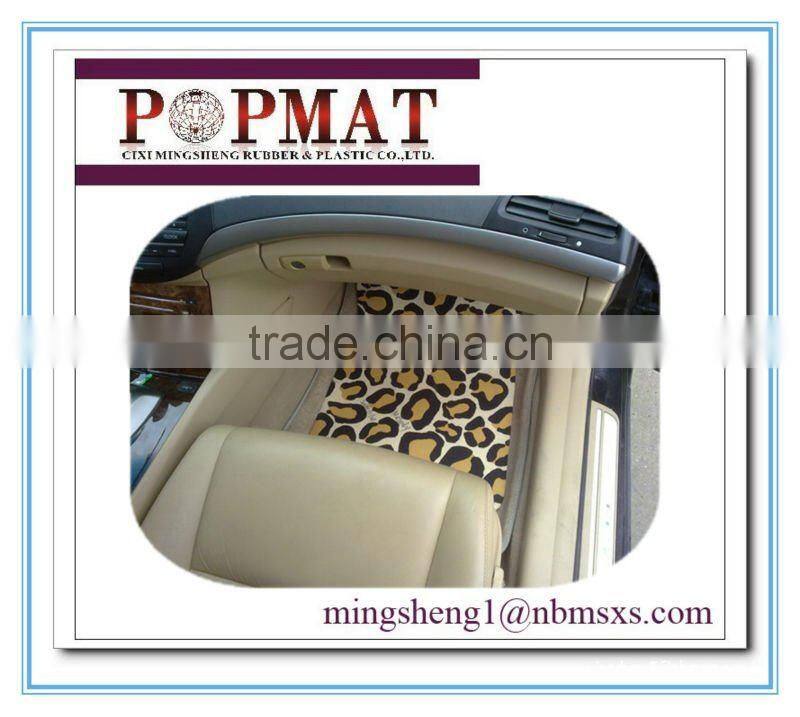 anti-slip rubber+nonwoven car mat,car mat,