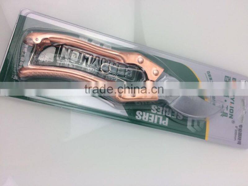 BERRYLION high grade 200mm pruning shear with metal handle