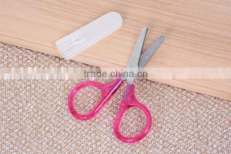 AIF37 Pink Student Paper Scissors High Quality For Craft