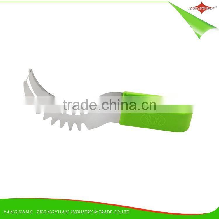 ZY-F1472 good quality tpr grip watermelon slicer