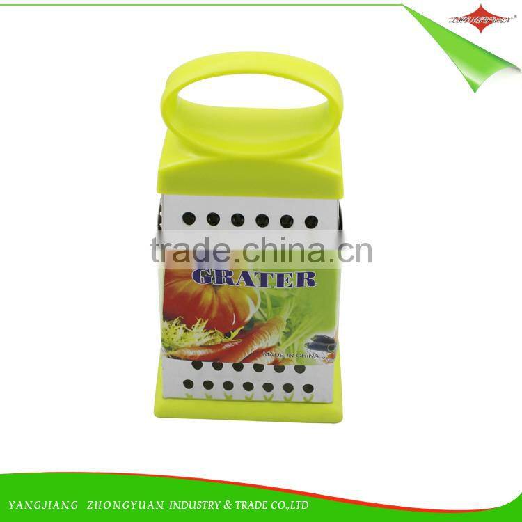 ZY-B11583 ultra sharp flat manual stainless steel ginger grater with good grip
