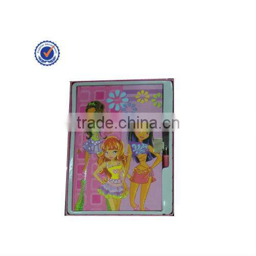 Cheap Fasion Pupil Girls Design Notebook