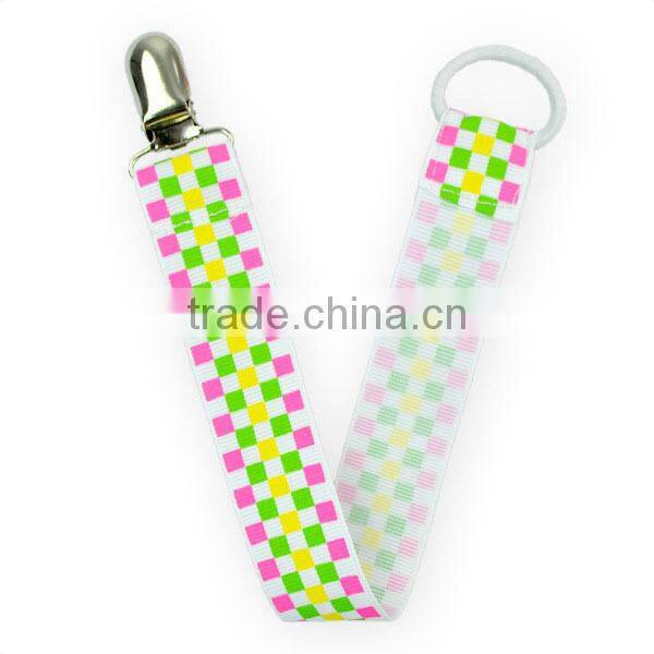 Variety Designs Colorful Baby Pacifier Nipple Clips Holder