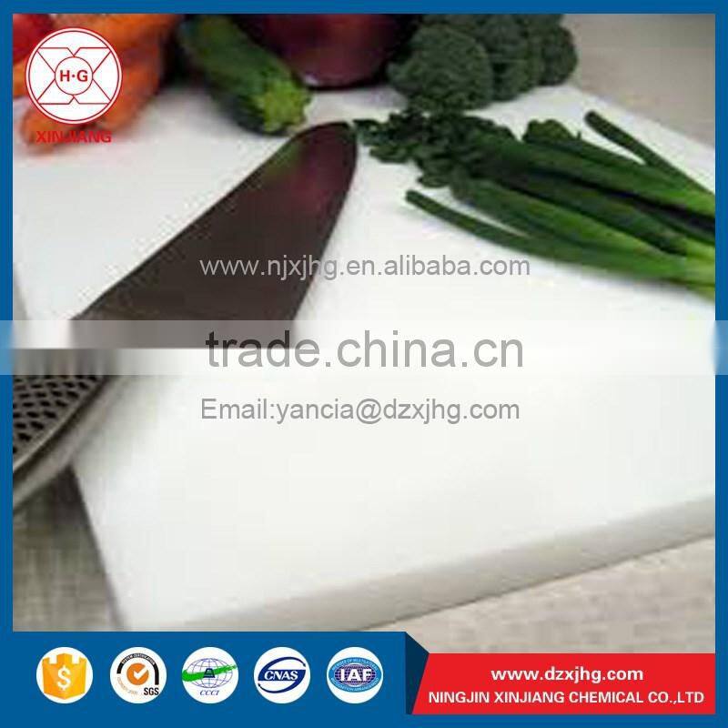 Custom Colorful food grade PE Thick Chopping board for sale