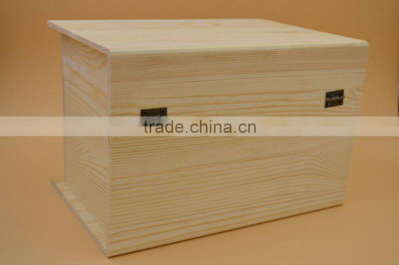 wooden box with lid|antique imitation