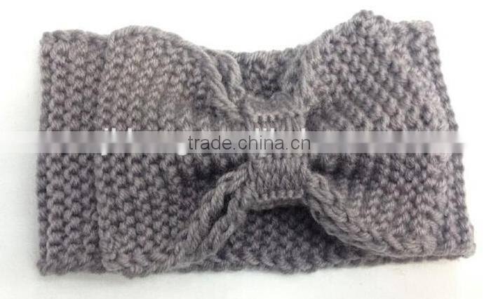 STOCK Wholesale crochet head wraps crochet bow knit headwrap