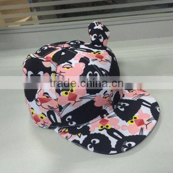 children's snapback cap/kis cap /cartoon cap