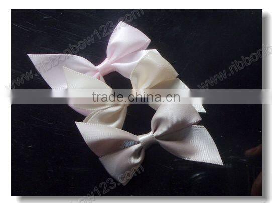 6mm satin ribbon flowers with beads