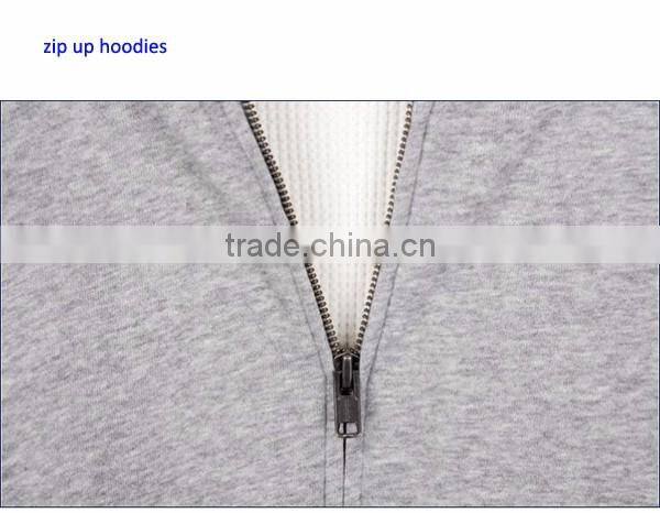 wholesale couple zip up french terry hoodies