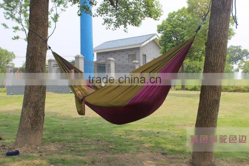 alibaba hot selling portable camping hammock