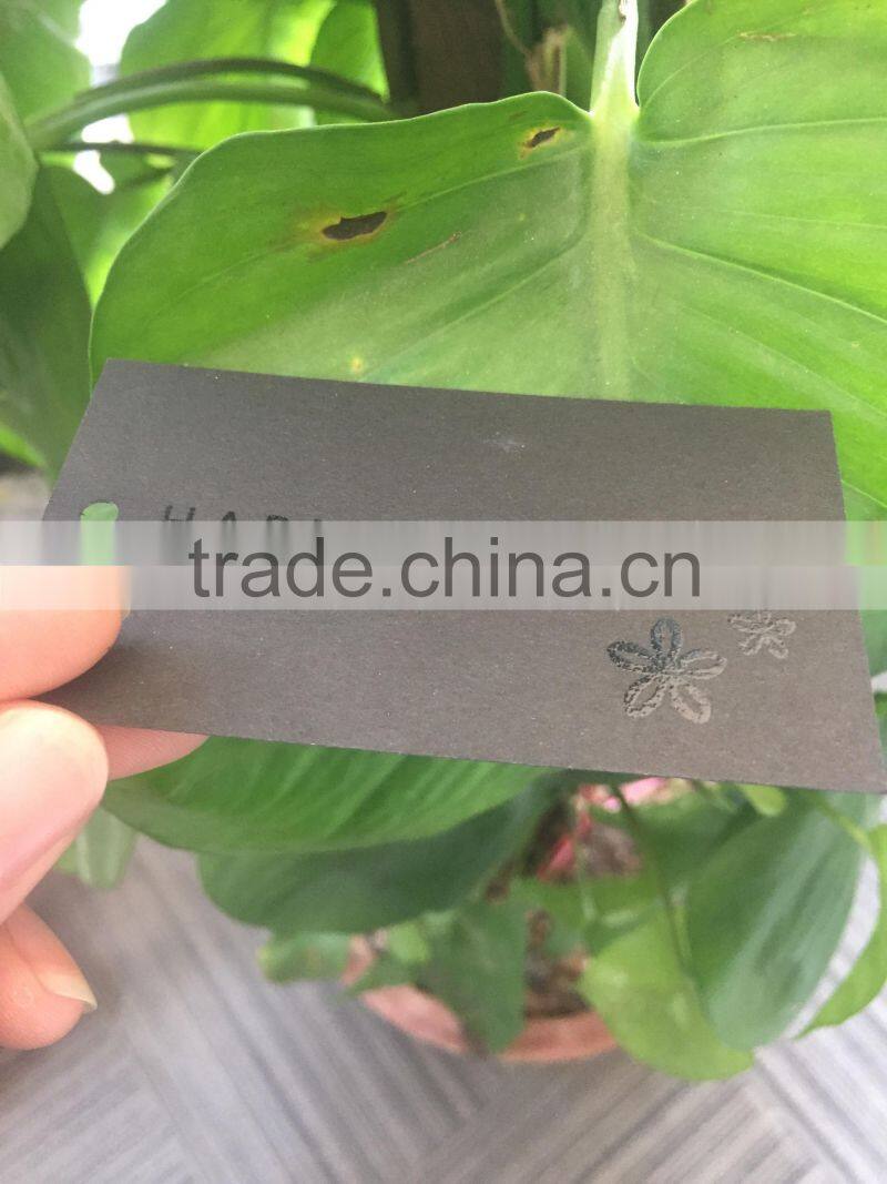 2016 Spot UV jeans hang tags swing tags with high quality