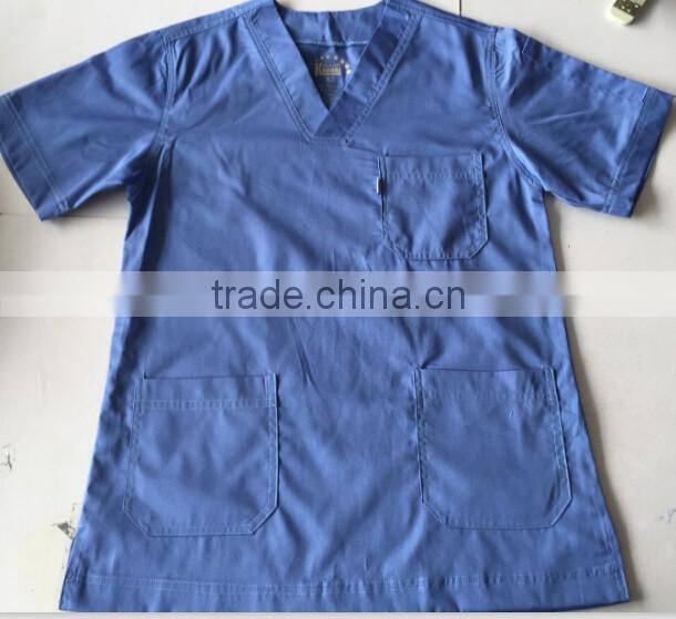 Wholesale Custom Design v neck women scrub suit medical uniform