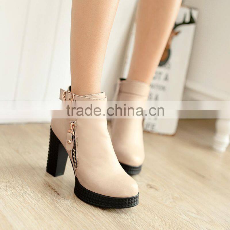 GZY Autumn women charming boots wholesale guangzhou 2017 good looking stock Europe model stock