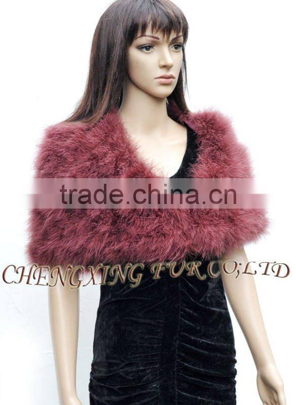 CX-B-87A Feather Wedding Dress Wraps Shawls