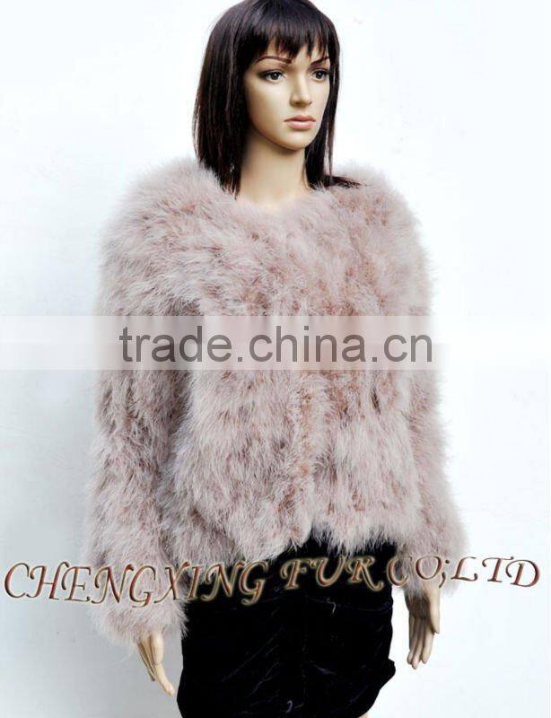 CX-G-A-90 Turkey Feather Jacket ~ Ladies Casual Wear