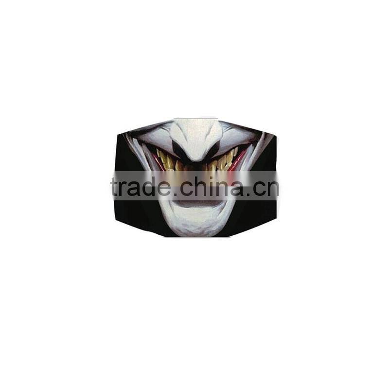 Wholesale good quality anti-duct funnty creative face mask halloween mouth mask decoration