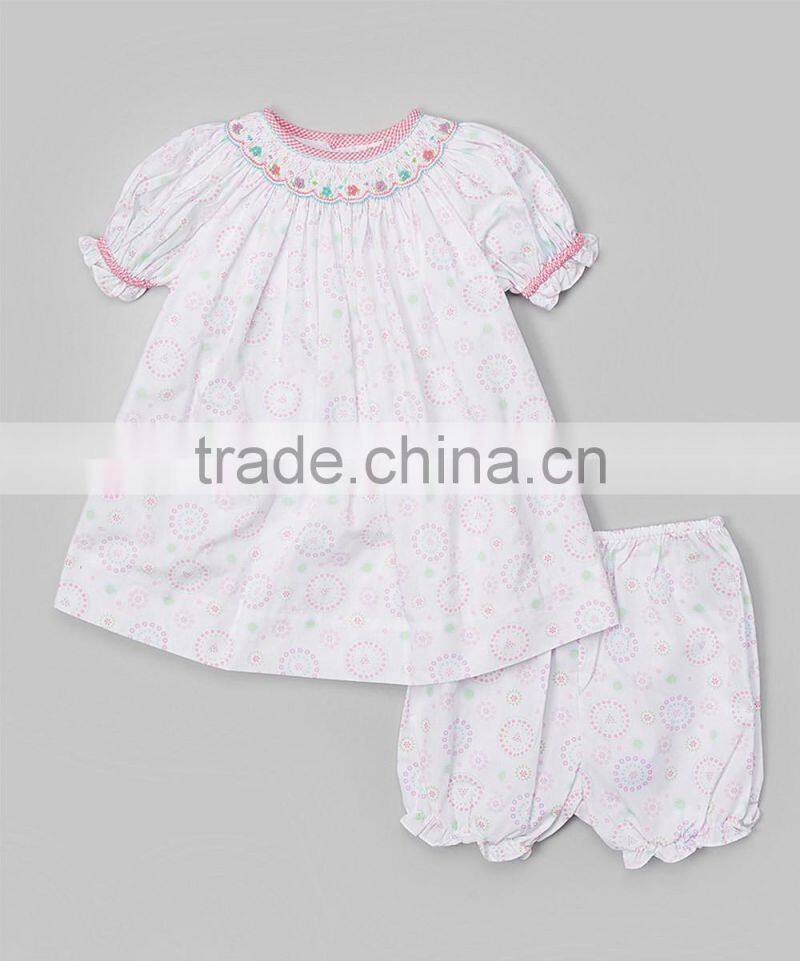 2017 new arrival Hot Sale Fashion Style 100% cotton printing customized girls hand made baby body suit
