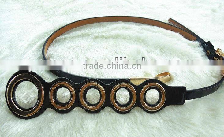 newest popular metal pu belts