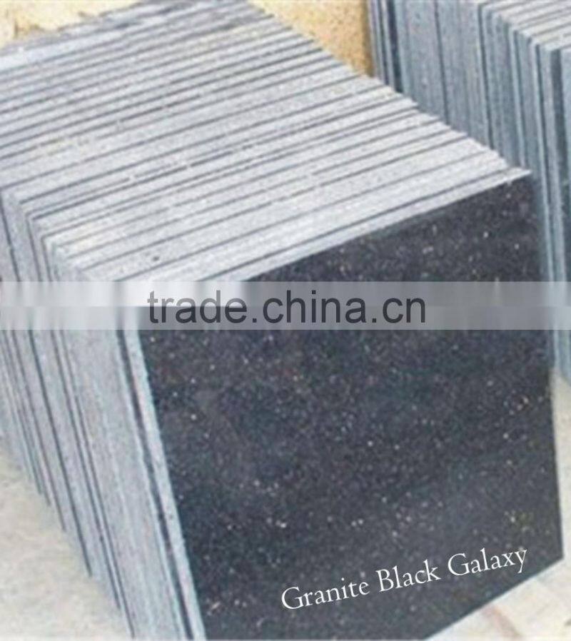 Best Quality Black Galaxy Granite from India