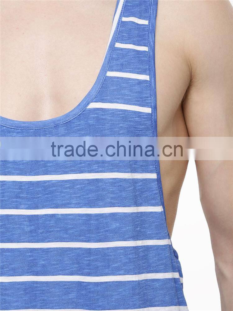 Slim fit muscle mens tank top wholesale