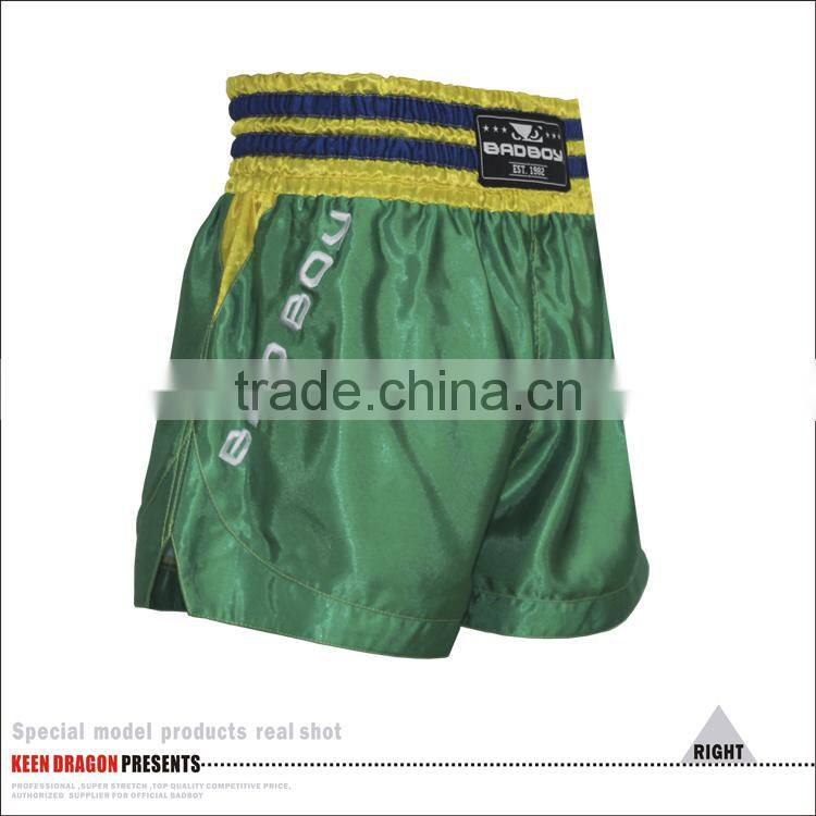 Alibaba Muay Thai Supplier Cheap Micro Plain Big Man Fight Shorts