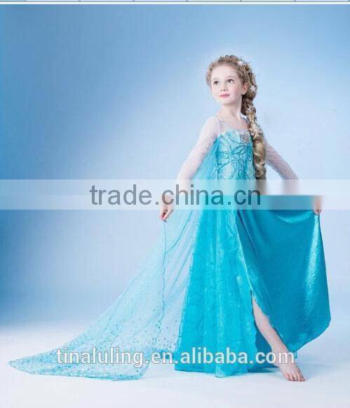 fashion girls georges Dress New Arrival Girls Wedding Dresses kids clothing