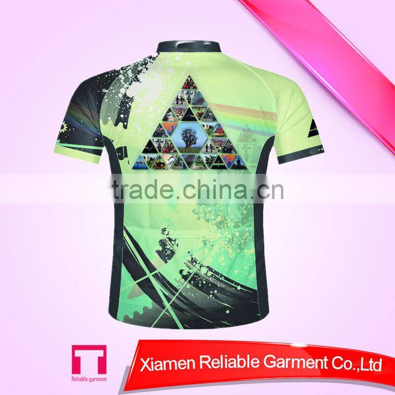 Professional OEM 2016 China custom cycling jersey with sublimation from China manufacturer