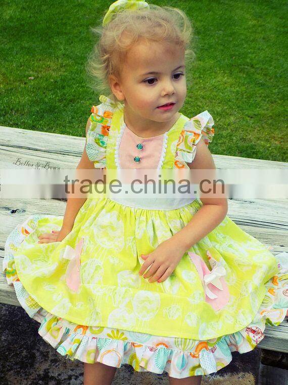 Baby girl toddler girls vintage flower boho dress for 2 years old girls