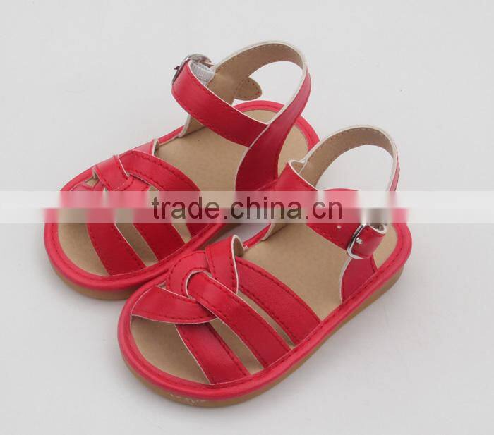 Skidproof high quality squeaky shoes kids children sandals