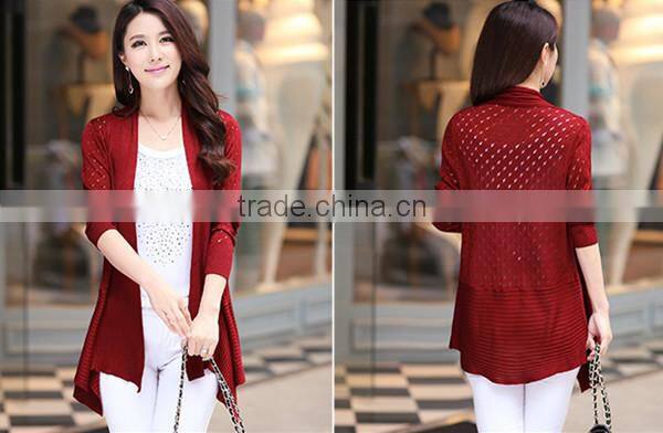 Spring and autumn new style casual slim women shawl cardigan ,cardigan sweater,knit cardigan