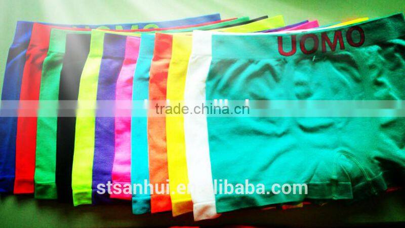 High quality comfortable fitting seamless boxer briefs boys underwear 4405#
