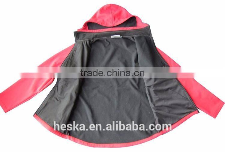 Wholesale custom outdoor tactical mens softshell jacket with hood