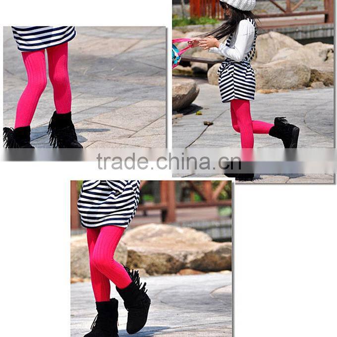 Latest Fall Kids Knitted Leggings Fashion Striped Cotton Baby Tights Toddle Wear Ready Stock SC40827-10