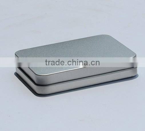 R1886H tinplate sliver Gift Metal Tin Box Wholesale