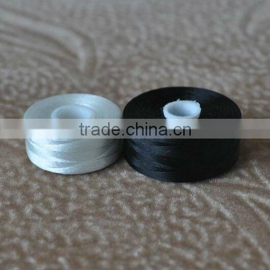 Cardboard Colored embroidery bobbin thread