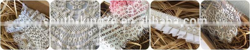 Sewing Crafts DIY Garment 1.5cm Width Gold Silver Sequin Banding Lace ribbon