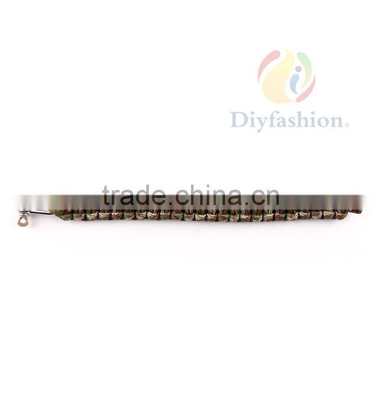 Fashion Custom Double Anchor Bracelet Paracord PC6013-1