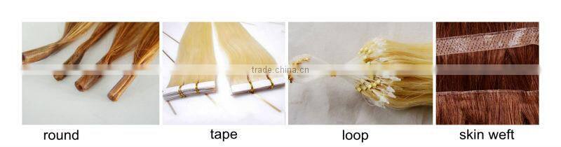 Factory Frice Nail Hair Extension Tangle Free No shedding Brazilian Human Hair Pre bonded U Tip Hair