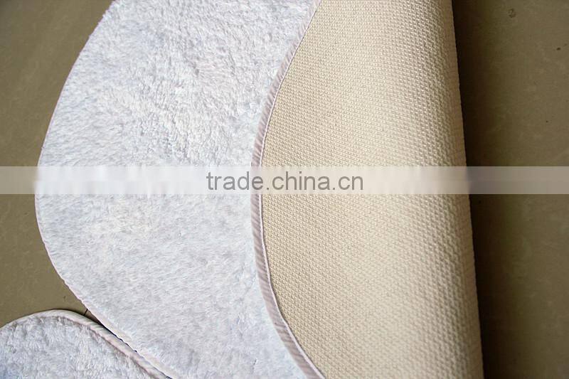 Cotton Bath Rug Bathroom Rubber Mats