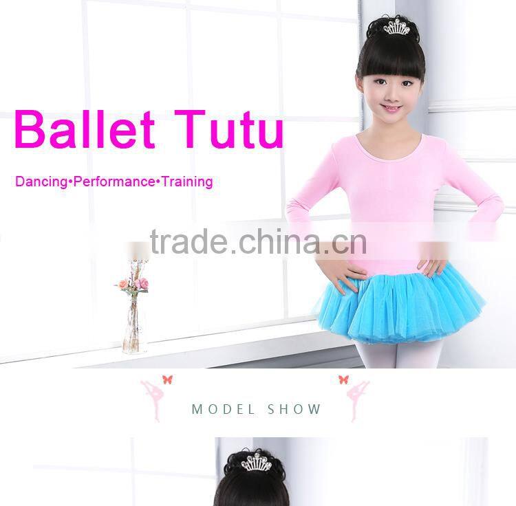 Fluffy Tutu Dress Soft Tulle Tutu Dress Girls Professional Ballet Costume