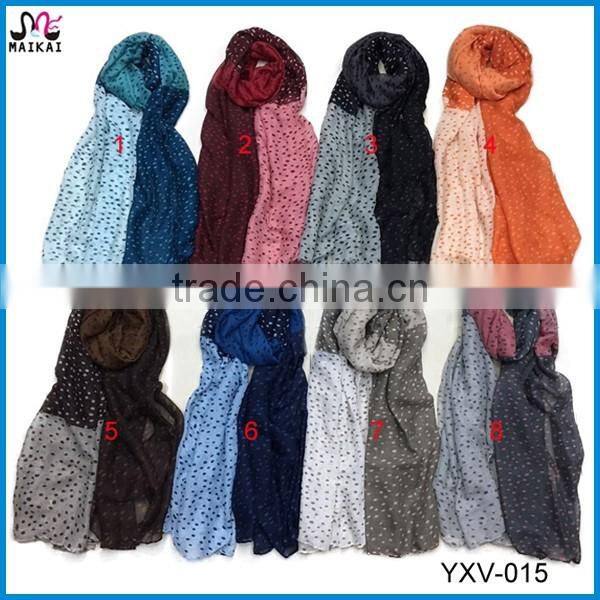 Unique design beautiful rose printing lady scarf