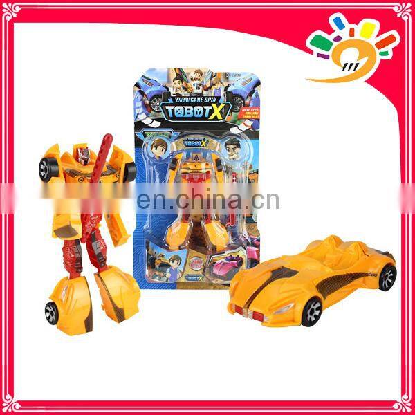 super toy plastic transform car transform robot toy