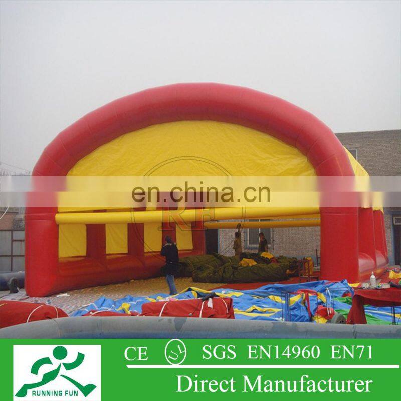 inflatable igloo tent,inflatable cube tent,inflatable cube tent for sale FT-43