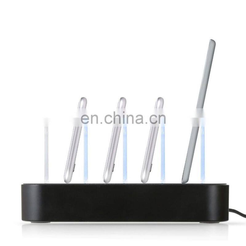 amazon 2018 4 port usb charger multi port fast charging for mobile phone charging stand