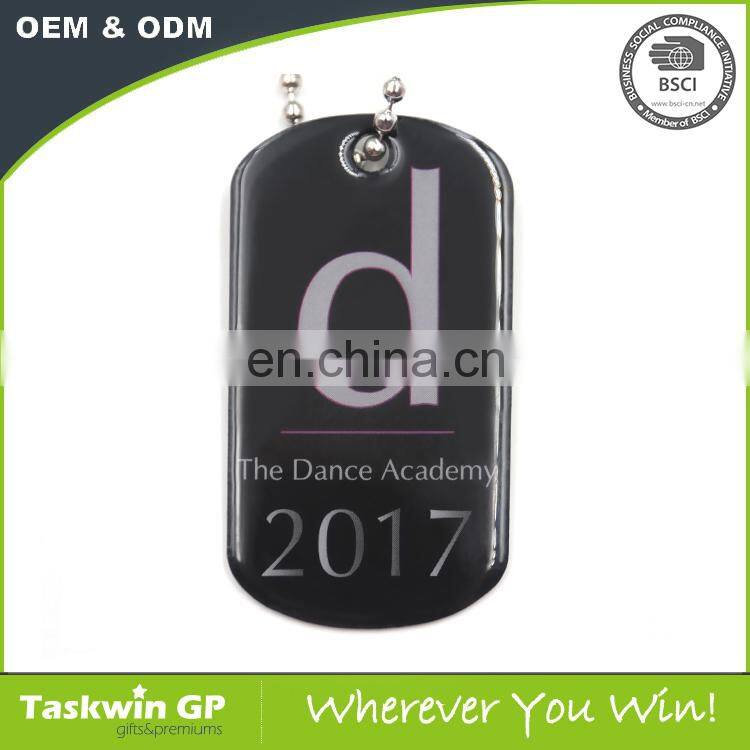 Low price bulk blank pet Fashion DIY Ball blank chain Dancing Academy aluminum dog tag