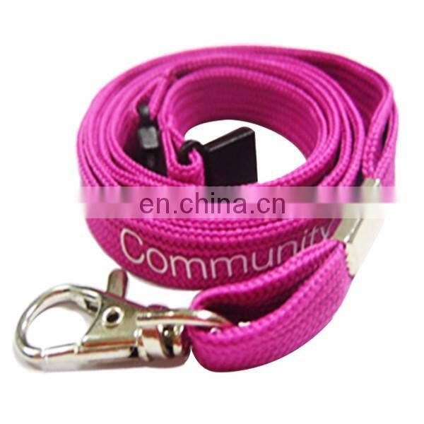 High quality printing tubular lanyard manufacturer