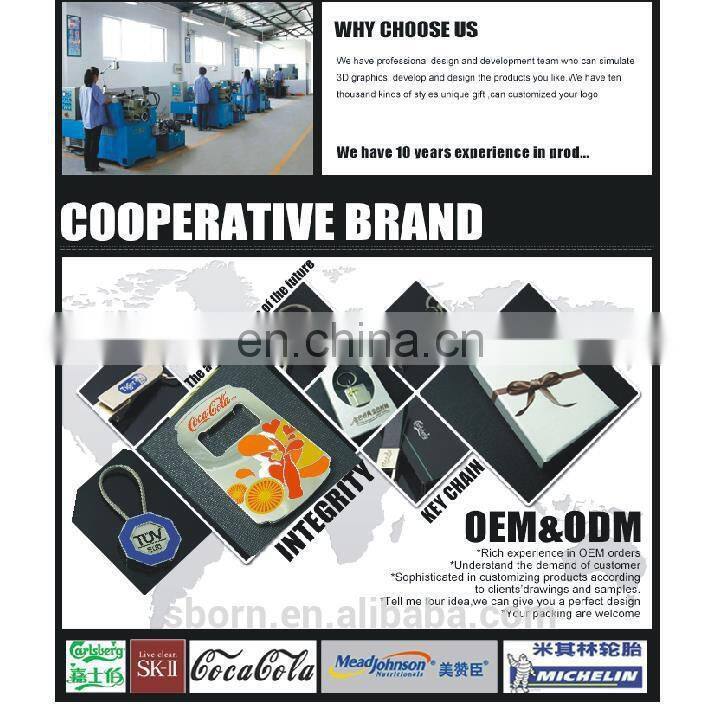 Promotional Gifts Round Shape Custom Soft Enamel Keychain